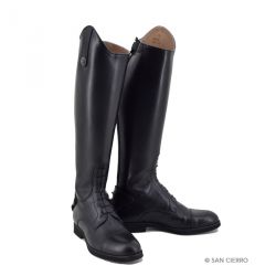 San Cierro Italian black tall boots