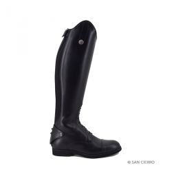 San Cierro Italian black tall boots